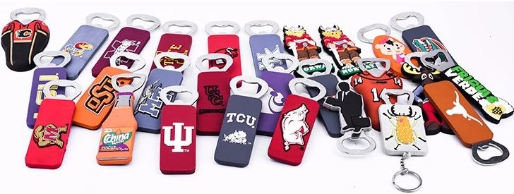 3D Funny Shape Silicone/PVC Soft Beer Bottle Opener