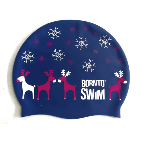 printed logo silicone swim cap printed logo silicone swim cap