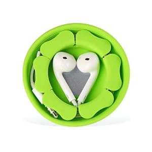 Silikoninis kabelis suvyniotas Winder magnetinis ausinių laikiklis