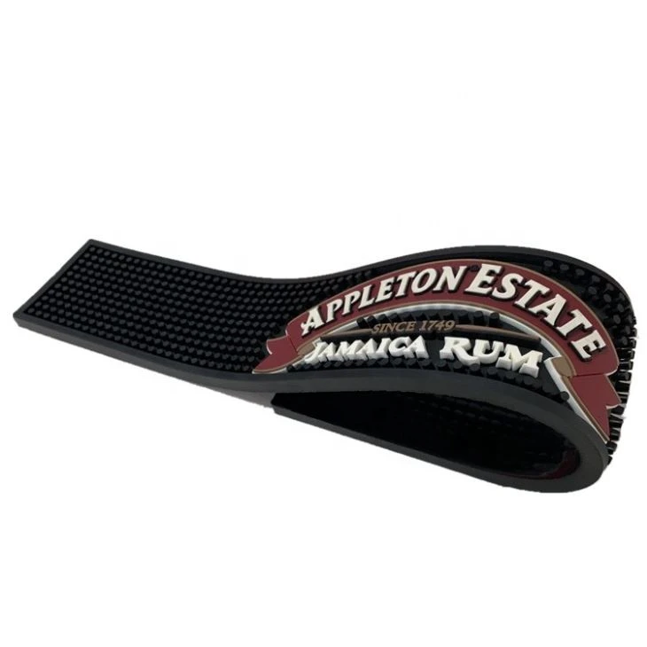 Beer Branded PVC Bar Mat With Brewery Logo
