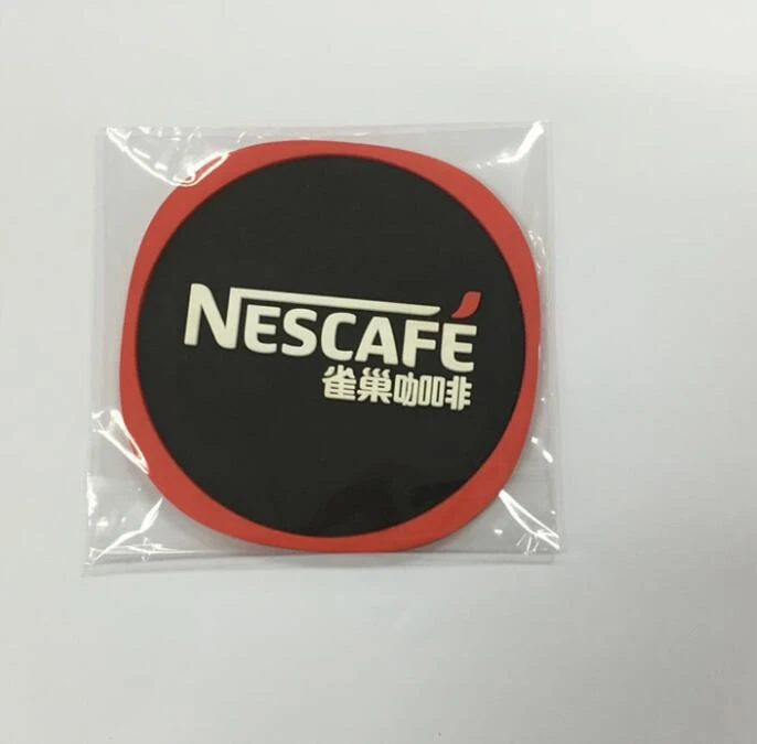 3D PVC Cafe Cup Pad Cute Coaster