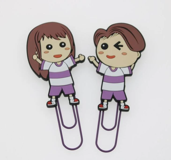 3D Rubber Pvc Recycled Bookmarks