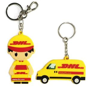 Talismano figūros reljefinis logotipas PVC guminis raktų pakabukas