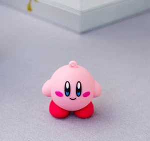 3D minkštas plastikinis maišelis Juvelyrinis silikoninis stereo raktų pakabukas