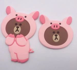 3D stereoskopinis silikoninis veidrodis, nešiojamas veidrodis