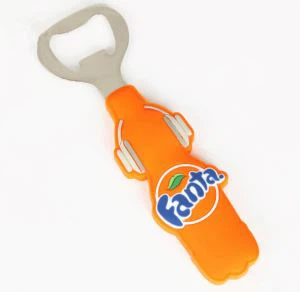 Alaus reklamos PVC alaus butelių atidarytuvas reklaminei