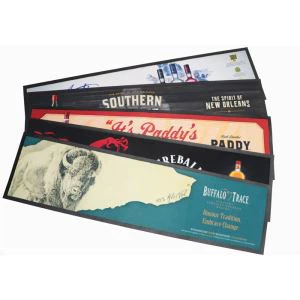 Visas spalvotas spausdintas baras Runner