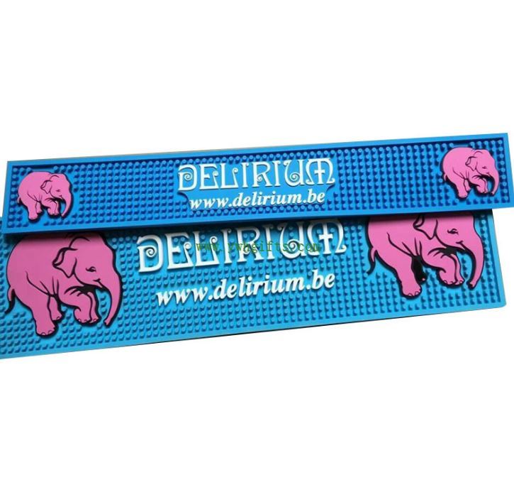PVC Barmats Branded Beer Mat For Bar Using