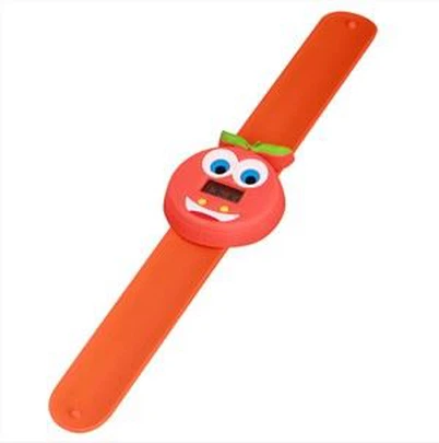 3D Silikoninis Cartoon Slap Vaikai Žiūrėti Vaikai PVC Slap Laikrodžiai